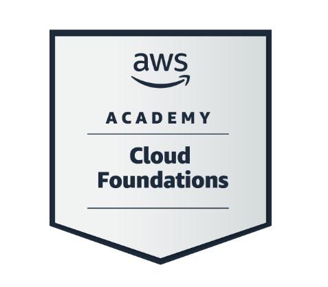 AWS Cloud Practitioner — certificate issued by AWS Credly